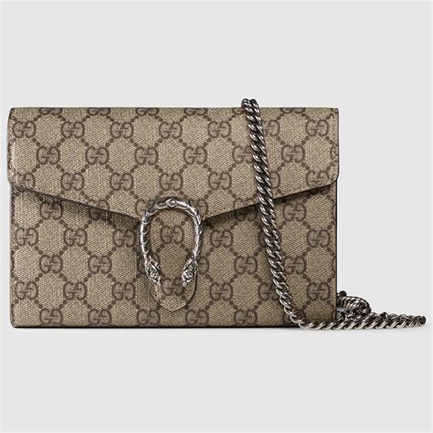 gucci dionysus wallet on chain white|Gucci dionysus gg supreme chain wallet.